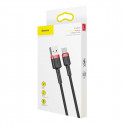 Baseus Cafule cable USB - USB-C 1,0 m 3A red-black