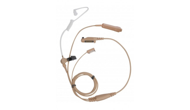 Hytera EAN21-P 3-wire Surveillance Earpiece with Transparent Acoustic Tube for X1/PD6