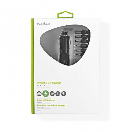 Nedis DCPA004 universaalne autolaadija 12/24V>1,5-12V
