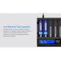 XTAR-VC8 LCD laadija 8-le Li-ion/ Ni-MH akudele