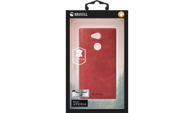 Krusell Sunne Cover Sony Xperia L2 vintage red