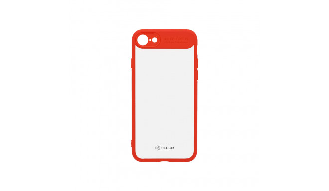 Tellur Cover Hybrid Matt Bumper for iPhone 8 red