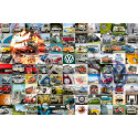 Ravensburger pusle 3000 tk. 99 VW mudelit