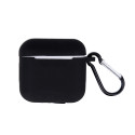 Airpods Pro case black with hook