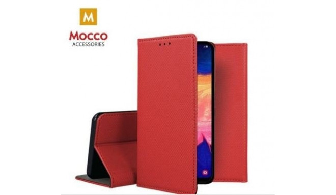 Mocco Smart Magnet Book Case For Samsung Galaxy A42 5G Red