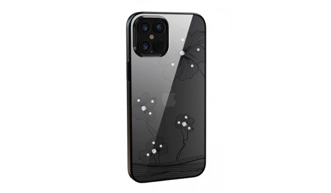 Devia Crystal Flora case iPhone 12 Pro Max black