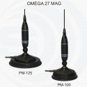 Sirio OMEGA 27 MAG magnetic antenna 945mm,  3,6m cable with UHF plug