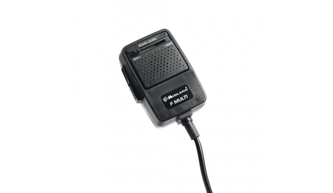 F MULTI microphone 6pin with "ECHO" multi radios Midland