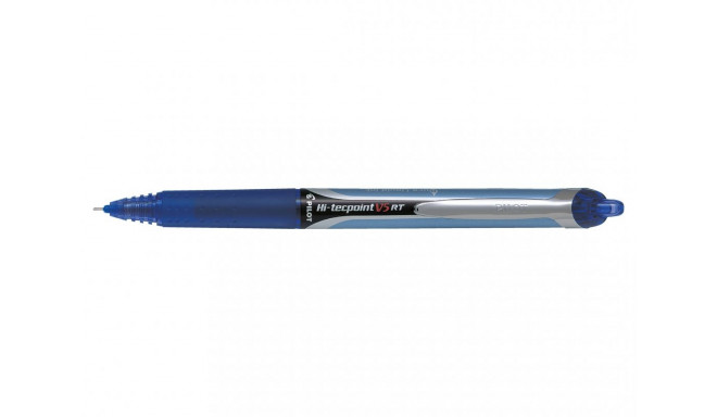 Tindipliiats Pilot Hi-Tecpoint V5 RT, sinine, 0,5mm/joon 0,25mm, arhiivipüsiv ISO14145-2