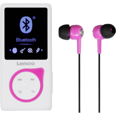 Lenco mp3 player Xemio-668 8GB, pink