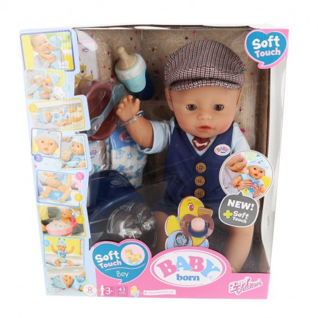 BABY BORN Soft Touch City Boy 43cm