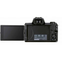 Canon EOS M50 Mark II + EF-M 15-45 mm, black