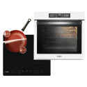 Whirlpool integreeritav ahi + pliidiplaat AKZ96230WH + WLS7960NE + kingitus