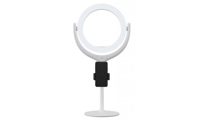 Devia Live Streaming Phone Viedtālruņa statīvs ar LED lampu 8 collas 40cm