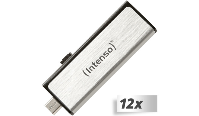 12x1 Intenso Mobile Line     8GB USB + micro USB 2.0 OTG