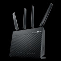 ASUS 4G-AC68U wireless router Gigabit Ethernet Dual-band (2.4 GHz / 5 GHz) 3G Black