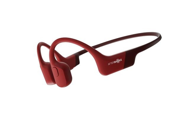 Aftershokz Aeropex Headset Wireless Neck-band Sports Bluetooth Red