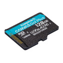 Kingston memory card micro SDXC Canvas Go! Plus (128GB | class 10 | UHS-I | 170 MB/s) + adapter
