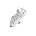Devia car charger Smart with cable 8-pin 2USB 3,1A white
