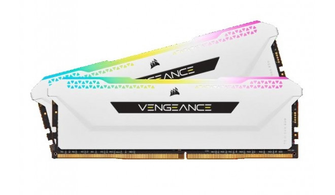DDR4 Vengeance RGB PRO SL 16GB/3600 (2*8GB) white CL18
