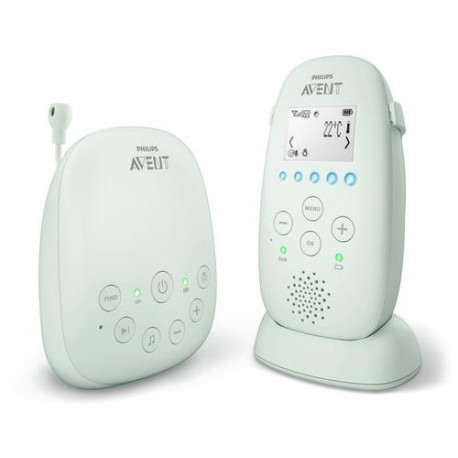 Philips AVENT SCD721/26 video baby monitor 330 m White
