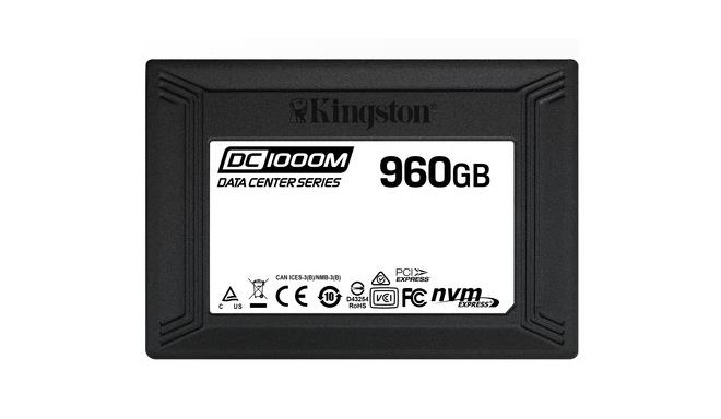Kingston SSD DC1000M 2.5" 960GB U.2 3D TLC NVMe