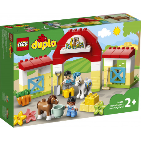 LEGO DUPLO Hobusetall ja ponikodu