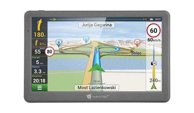 Navitel E700 navigator Fixed 17.8 cm (7") TFT Touchscreen Black