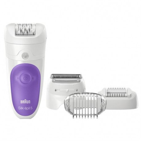 Braun Epilators Silk-épil 5 5-541 Operating time (max) 40 min, Number of power levels 2, Wet &