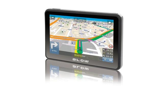 BLOW 78-215# navigator Fixed 17.8 cm (7") TFT Touchscreen Black