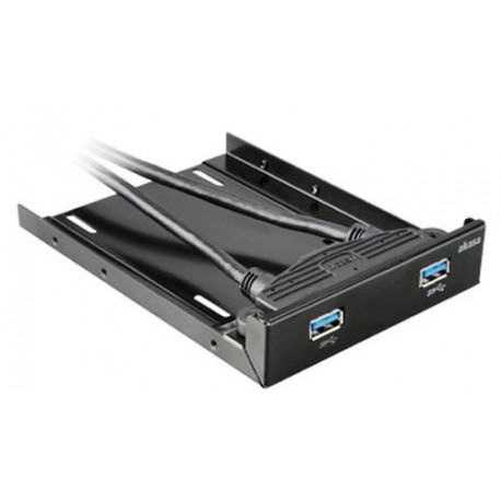 Akasa AK-HDA-09BK storage drive docking station Black