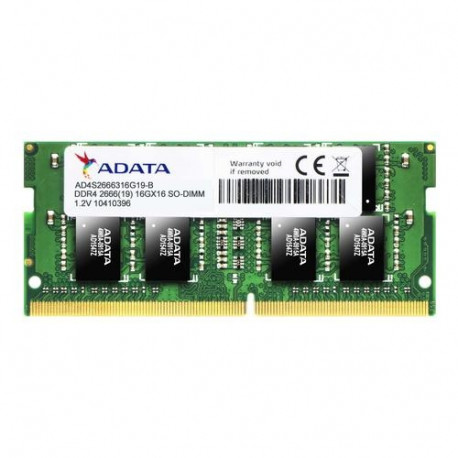 ADATA AD4S266638G19-R memory module 8 GB 1 x 4 GB DDR4 2666 MHz