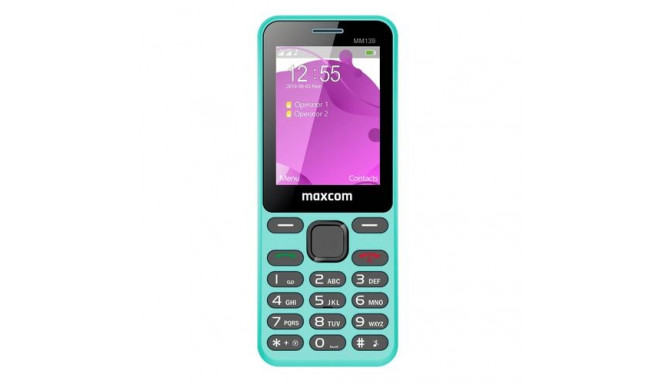 MaxCom Classic MM136 6.1 cm (2.4") 73 g Turquoise Feature phone