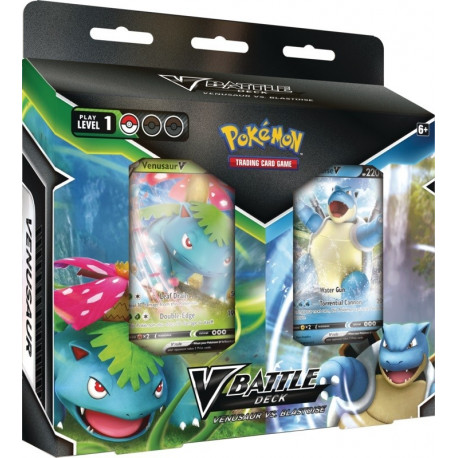Karty Battle Deck Bundle February Venusaur Vs Blastoise