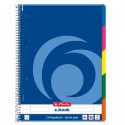 Herlitz Spiraalkaustik A4/100 jooneline Herlitz registriga
