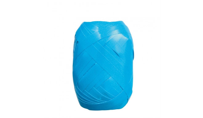 Лента для воздушных шаров 15м неоновый синий