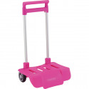 Folding Backpack Trolley Safta Fuchsia