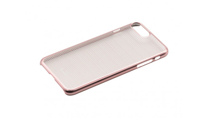 Tellur Cover Hard Case for iPhone 7 Plus Horizontal Stripes rose