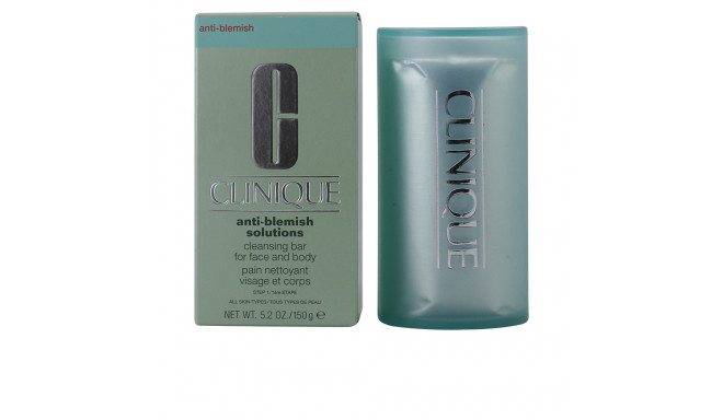 CLINIQUE ANTI-BLEMISH SOLUTIONS cleansing bar face & body 150 gr