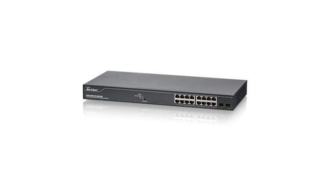 AirLive POE-GSH1816R-250 network switch Managed Gigabit Ethernet (10/100/1000) Power over Ethernet (