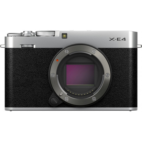 Fujifilm X-E4 kere, hõbedane