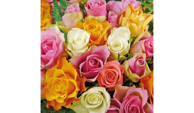 Ambiente napkins Colorful Roses