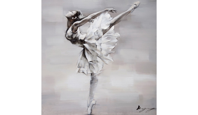 Seinapilt Painting Ballerina 100x 100cm