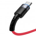 Tellur Data cable USB to Type-C with LED Light, 3A, 1.2m red