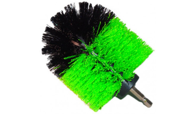 Kornely cleaning brush for drill Medium 8,5cm, green