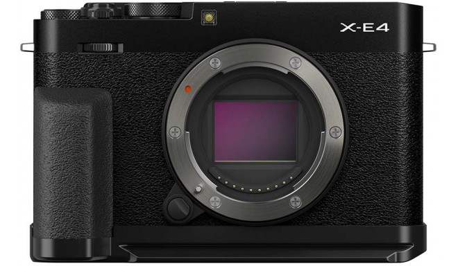 Fujifilm X-E4 + käepide MHG + TR Kit, must