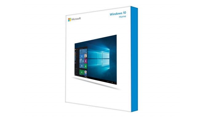 Elektrooniline Litsents Operatsioonisüsteem Microsoft Windows 10 Home 32 Bit64 Bit All 0186