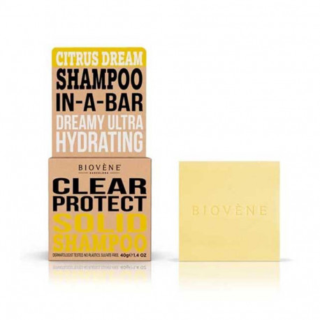 BIOVENÈ CITRUS DREAM CLEAR PROTECT solid shampoo bar 40 gr