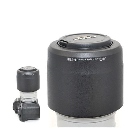 JJC ET 73B Canon Zonnekap Zwart