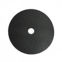 rubber dekplaat (60 mm)   met 3/8" uitsparing